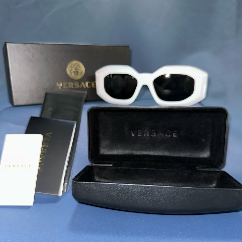 White Eyewear Arm